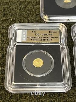 New Lot of Gold! Bullion Breakers & Vault Box Gold! Gram, Grain, Nug! 1.64Grams