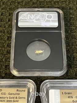 New Lot of Gold! Bullion Breakers & Vault Box Gold! Gram, Grain, Nug! 1.64Grams
