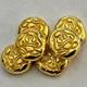 One 1 Gram Gold Bar. 9999 Goomba Hand Poured Bar Mario Brothers