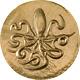 Octopus Syracuse Ancient Greece Half Gram Of Gold