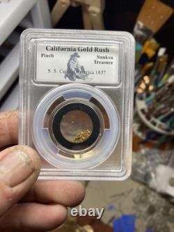 PCGS Graded, real gold from the California gold Rush invest in history! GOLD