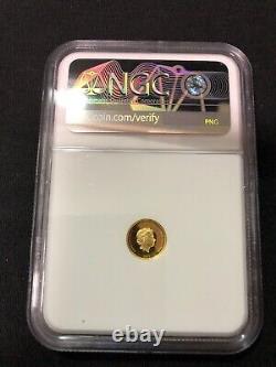 PF70 Gold 7k Metal U. S. State Animal Series 2021 Coin NGC New York- Beaver