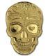 Palau 0.5 Gram. 9999 Gold La Cantina Skull Shaped Coin? Comes In Cap Withcoa