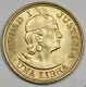 Peru 1917 1 Libra 7.98 Gram Gold Coin Choice Bu Fr-73 Km#207