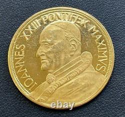 Pope John XXIII 98.61% 7 Gram Gold Medal International Numismatics Establishment