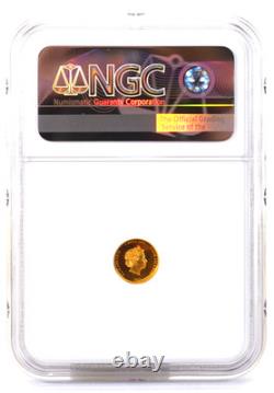 Pure Gold 1/2 Gram US State Animal Series 2021 G$5 Certified Coin