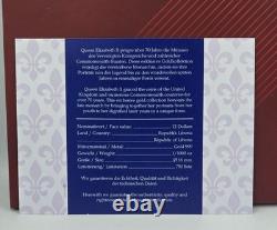 QE II Portraits on Sovereign 5 Coin collection 1/1000 999 Gold