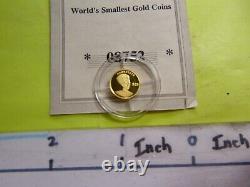 Queen Nefertiti Egypt 2000 Liberia. 73 Grams. 999 Gold Coin Coa Very Rare Sharp