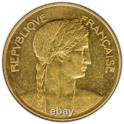 RARE 1955 FRANCE COMMEMORATIVE GOLD (8.48 GRAMS) COIN? PCGS SP 63! Only 6 HIGHER