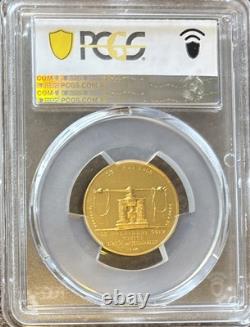 RARE 1955 FRANCE COMMEMORATIVE GOLD (8.48 GRAMS) COIN? PCGS SP 63! Only 6 HIGHER