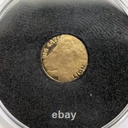 RARE 2020 Big Cats Lion 1/2 gram Gold $4 Sierra Leone Proof Coin