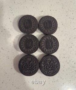 RARE! 4 Gold Coins And 2 Bowser Oreo Limited Edition Super Mario Oreo Cookies