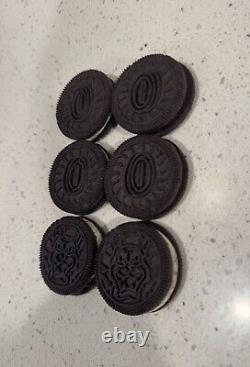 RARE! 4 Gold Coins And 2 Bowser Oreo Limited Edition Super Mario Oreo Cookies