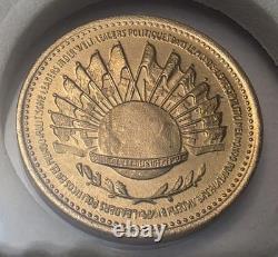 RARE Paris Mint JFK Political World Leaders Gold Coin 1.5g. 920 Kennedy Medal