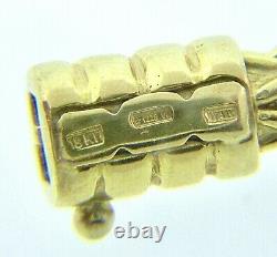 ROBERTO COIN 18k Yellow Gold Woven Necklace 34.6 Grams