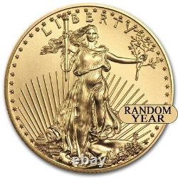 Random Year 1 oz Gold American Eagle $50 US Mint Coin BU In Stock