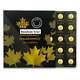 Random Year Royal Canadian Mint 25x 1 Gram Gold Maple Leaf- Maplegram25 In Assa