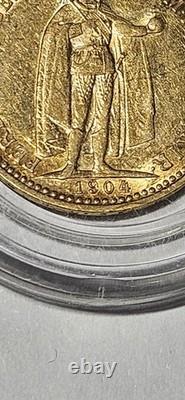 Rare 1904 Hungary 10 Korona Gold Coin Tough Date