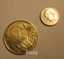 Rare 1995 Gold State Medal Israel Jerusalem Proof Gold Coin Low Mintage 15 Grams