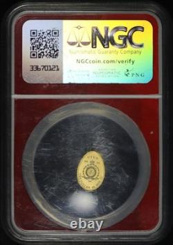 Rare 2025 Niue $1 Golden Goose Egg 1g Gold NGC RP-70 FDOI Red Core EDC Label