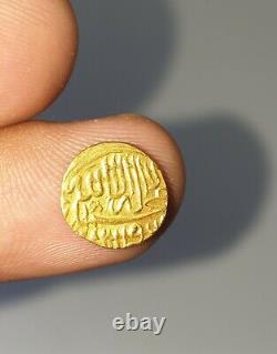 Rare Ancient Islamic Gold Coin Founded In Afghanistan Weighing 0.9 Grams