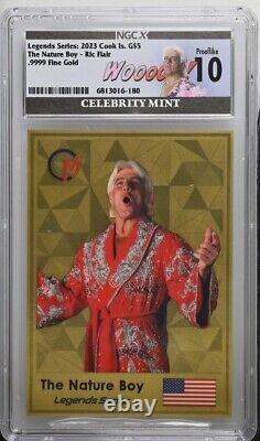 Ric Flair 2023 0.5g Solid Gold Legal Tender Trading Coin