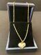 Roberto Coin 14k Gold Necklace/18 With A 14k Gold Heart Gold 8grams