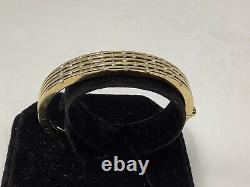 Roberto Coin. 18k Yellow Gold Bracelet. Diamonds 46.8 Grams. Signed