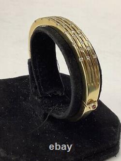 Roberto Coin. 18k Yellow Gold Bracelet. Diamonds 46.8 Grams. Signed
