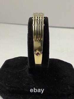 Roberto Coin. 18k Yellow Gold Bracelet. Diamonds 46.8 Grams. Signed