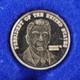 Ronald Reagan Proof Columbia Mint 24k Gold Coin Medal 1981 In Box With Coa C1