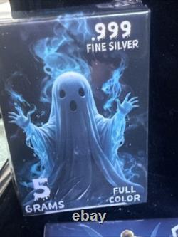 SILVER & GOLD? 4 Pan Silver 5 Gram Boxes & 1 Graded 1/200 Egyptian Gold Coin