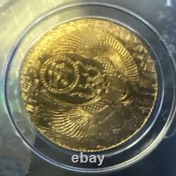 SILVER & GOLD? 4 Pan Silver 5 Gram Boxes & 1 Graded 1/200 Egyptian Gold Coin