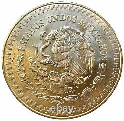 SUPERB GEM BU 1981 Mexico Mo Libertad Onza 1/2 Oz. 999 Gold Oro Puro Coin