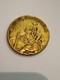 Saint Christopher 10 Carat Gold Coin Weight 20 Grams