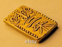 Samurai Gold 1832-1858, Tempo Era, Gold Nishu-Kin, 1.65 Grams