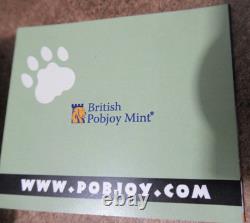 Scarce 999 0.5 Grams Gold Coin, Cougar, Pobjoy Mint, Coa & Box, Sierra Leone $4