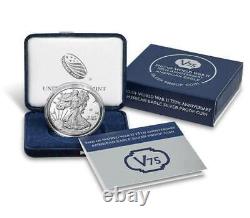 Sealed End of World War II 75th Anniversary American Eagle Silver Proof Coin