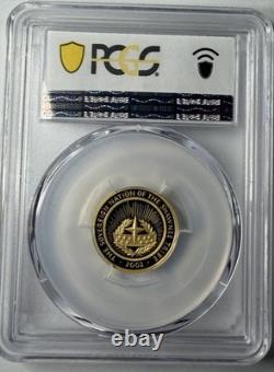 Shawnee Nation 2002 Gold $5 Tenskwatawa The Prophet PCGS PR70DCAM POP 2