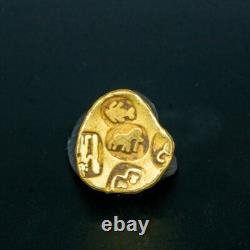 South Asia Punch Marked Antique Gold Coin 6th Century BC 4 grams