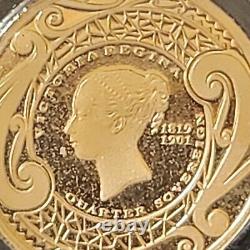 Sovereign Gold bullion coin VICTORIA Regina Elizabeth II 1/4 Sov New Zealand