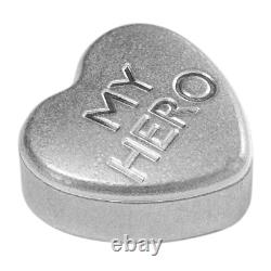 Sweethearts Candy 30 gram Silver PAMP Suisse 3-Heart Set (2023)