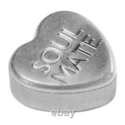 Sweethearts Candy 30 gram Silver PAMP Suisse 3-Heart Set (2023)