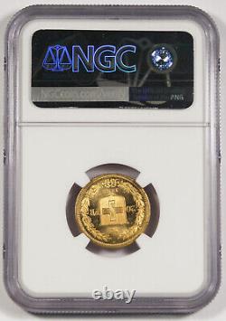 Switzerland 1883 B 20 Francs 6.45 Gram 90% Gold Coin NGC MS62 HELVETIA KM# 31.1
