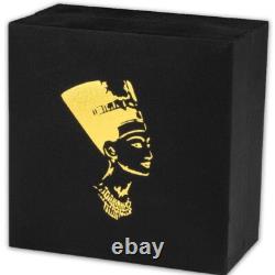 THE NEFERTITI BUST 2023 1 Gram Pure Gold Special Shape Coin Samoa