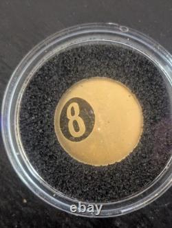 TWO Republic of Palau 1/2 gram $1 Gold Coin Ace Of Hearts & 8 Ball 1 G Total