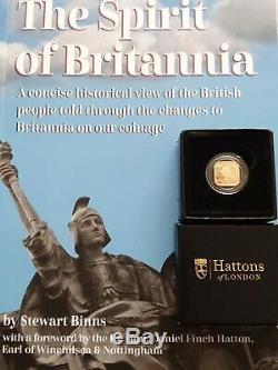 The 2019 Britannia Four-Sided 2 gram 22Ct Gold Quarter Sovereign