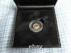 The Brexit Gold Half Gram Coin-boxed Mint