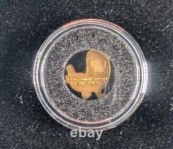 The Chive Republic of Cameroon Dick Butt Legal Tender 1/2 Gram Gold Coin with COA