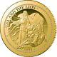 Una And The Lion 2021 2 Pounds 1/2 Gram Pure Gold Proof Coin St. Helena
